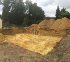 Voici le trou de notre maison
