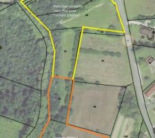 Decoupe des 3 parcelles