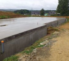 Une dalle toute fraîche !