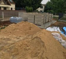 Livraison de parpaings