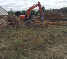 Réalisation du fond de fouille