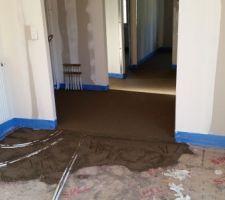 Chape entr&eacute;e + couloir + P a C