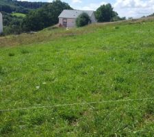 Implantation de la maison sur le terrain avec le ma&ccedil;on