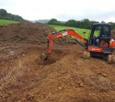 C'est parti pour le gros terrassement !