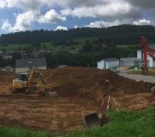 Petit panoramique apr&egrave;s 2 jours de travail