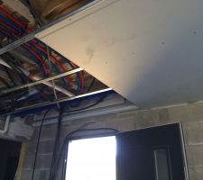 Plafond salon entrée