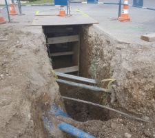 Raccordement eaux usées