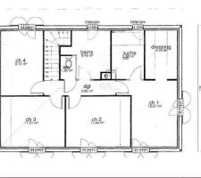 Plan 1er etage