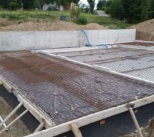 Installation de du treilli 10