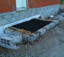 J'attaque l'escalier d'entrée