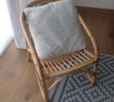 Fauteuil en rotin vertbaudet