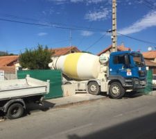 Béton de propreté... 1re toupie