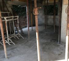 Dalle du 1 er etage termin&eacute;e