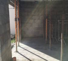 Dalle du 1 er etage termin&eacute;e