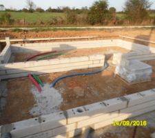Montage du vide sanitaire 60 cm travail propre!