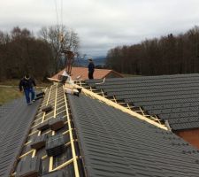 Toiture fermette de chez VSB Raon-aux-Bois