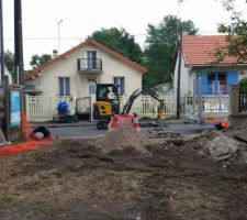 Installation du compteur d'eau