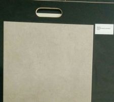 Carrelage Point P Arona gris 33x33 pour le RDC (salon, cuisine, entrée)