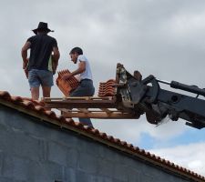 Pose de tuiles GR13 3 tons