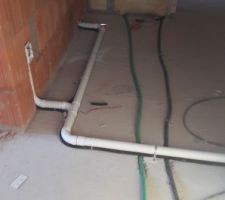 Conduit_Aspiration centralisée + boîtier prise Etage