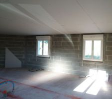 Le plafond c&ocirc;t&eacute; nuit