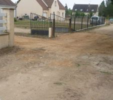 Chemin d'accès réalisé et terminé le 05/09/16 par nos soins