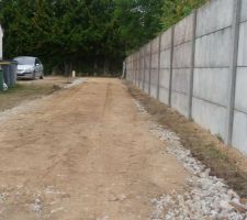 Chemin d'accès réalisé et terminé le 05/09/16 par nos soins