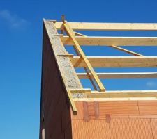 Pignon maconnerie/charpente