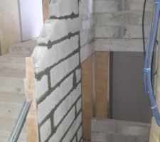 Mur d'&eacute;chiffre + GC plein_Vue de l'Etage