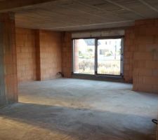 Fin de ma&ccedil;onnerie : on se rend compte des volumes