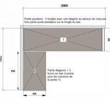 Dressing chambre parents modifi&eacute;.