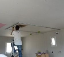 Début des cloisons