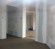 TMS + Chape carrelage en cours