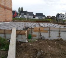 Poutrelles hourdis pour la dalle du RDC