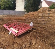 Armatures m&eacute;talliques pour fondations