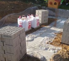 Préparation du vide sanitaire