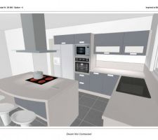 Perspective de notre cuisine - 2
