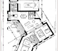 Voici le plan de notre maison