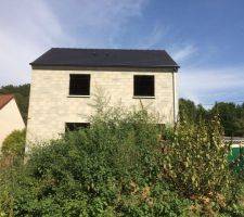 Vue arriere de la maison