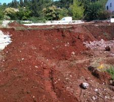 Terrassement en cours