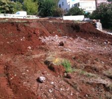 Terrassement en cours