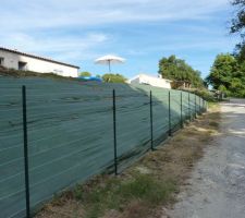 Pose piquet devant la maison de 1.50m