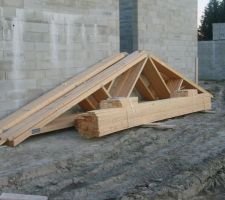 Charpente livr&eacute;e aujourd'hui, 20/02/09