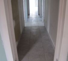Carrelage couloir