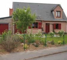 Celle ci c'est ma première maison j'étais passé par un constructeur ...