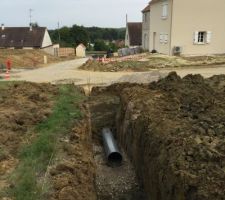 Retrait de la servitude du terrain/ nouvelle canalisation