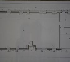 Voici le plan de la maison qui va servir pour la maçonnerie