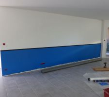 Peinture de la pi&egrave;ce de vie