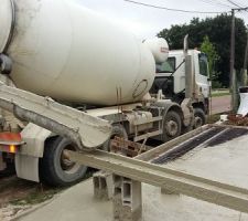 Dalle de finition du vide sanitaire.
