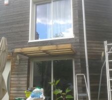 Brise soleil horizontal, fixe